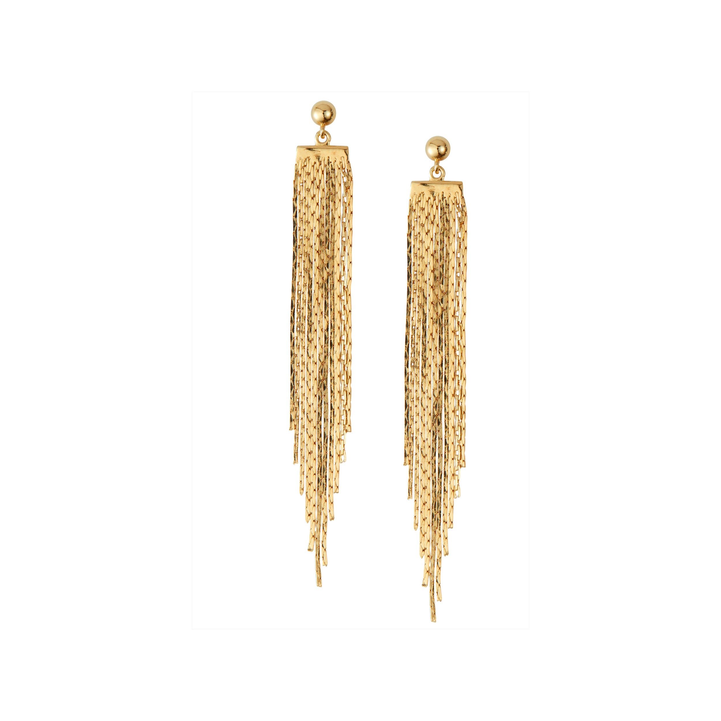 [STONE HENgE] 韓国☆14K Gold☆DAL Earrings Mazza Moonstone 14K Yellow Gold Capri Earrings