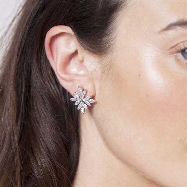 Crystal Cascading Earrings | S