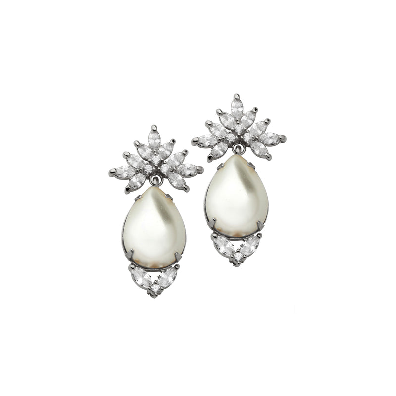 Cielo earrings | pearl
