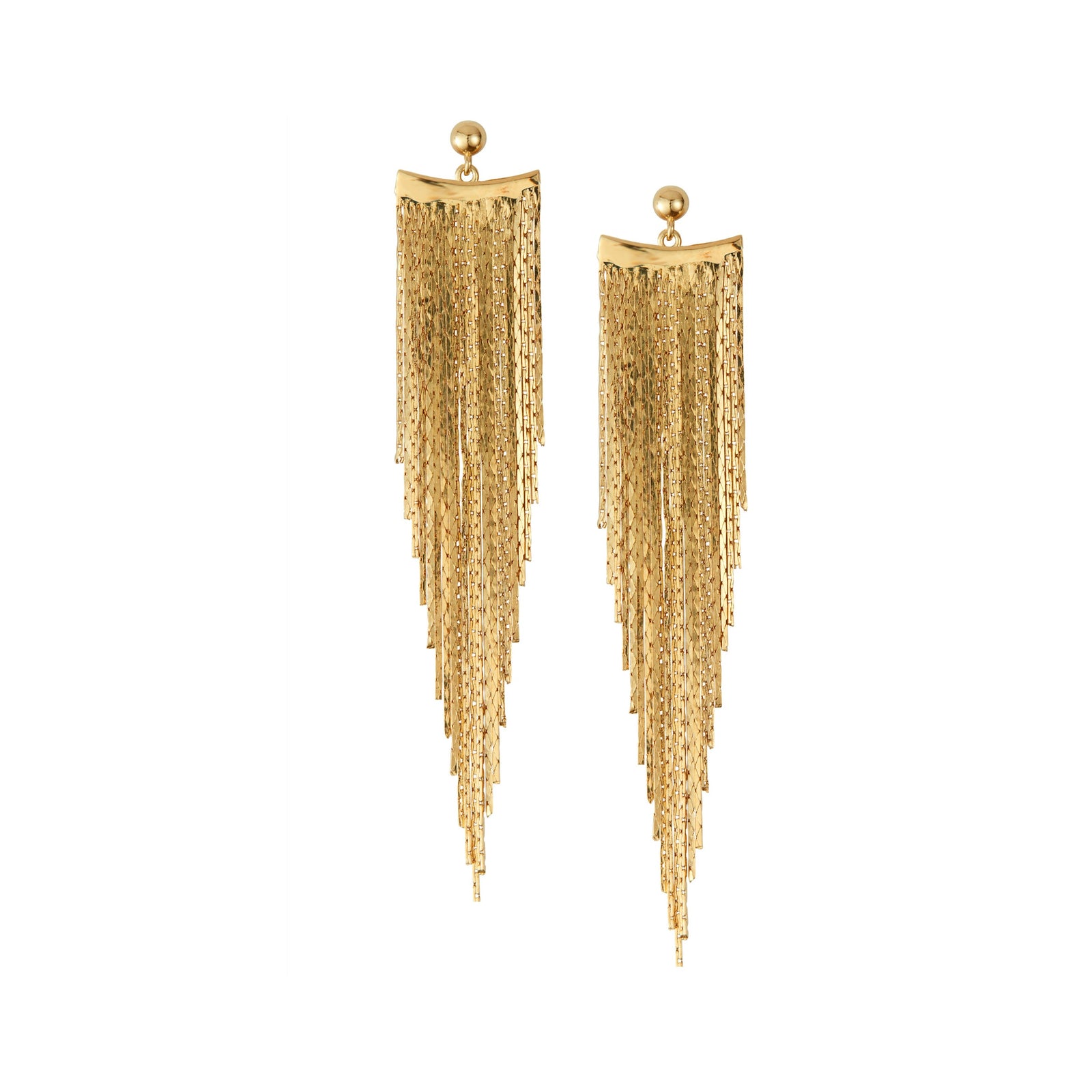 【大人気】新作♪ お洒落 ☆NAKED WOLFE☆Evanna Earrings Evanna Earrings Silver